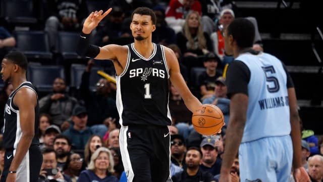 Victor Wembanyama Kicks Basketballs 10 Feet In The Air
