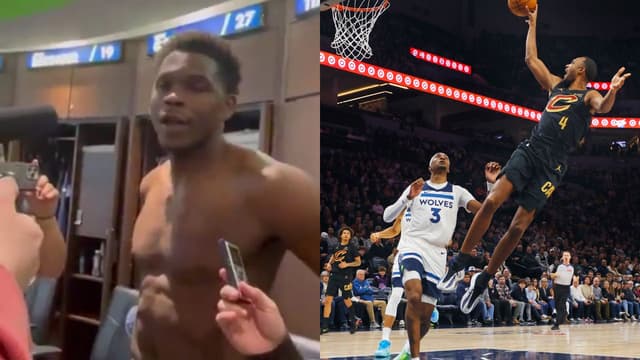 Anthony Edwards Told Evan Mobley To Wear His Adidas AE2 Shoes In Cavs-Wolves