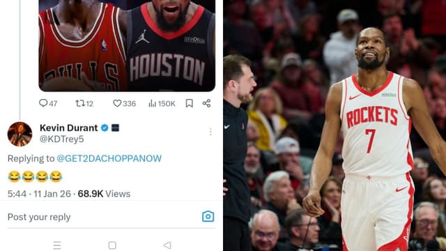 Kevin Durant Laughs At Fan For Disrespectful 'Michael Jordan' Take