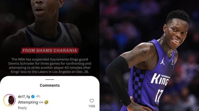 Dennis Schroder Addresses Shams Charania's Report On Him Being Suspended