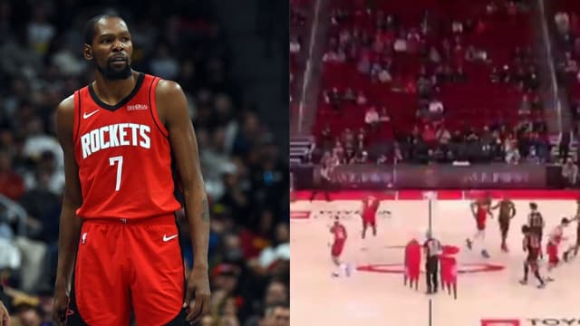 Kevin Durant Justifies Sparse Rockets Crowd At Blazers Game