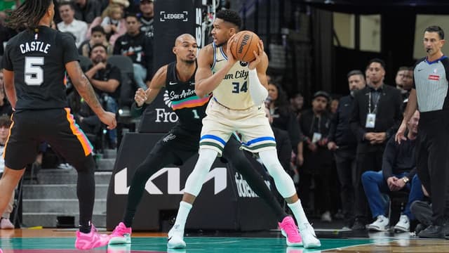 Giannis and Victor Wembanyama's 'Secret Conversation' Post Spurs Win Sparks Rumors