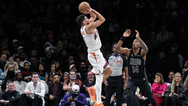 Nets Crowd Chants "Overrated" At Devin Booker