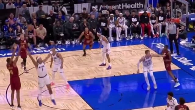 Paolo Banchero's Profanity Laced Reaction To Evan Mobley Airballing A 3