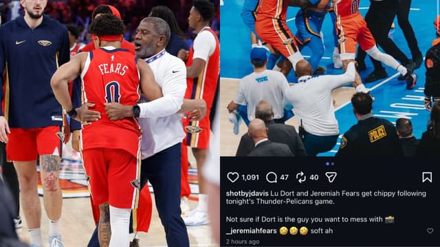 Jeremiah Fears Takes Public Shots At Lu Dort Post Scuffle