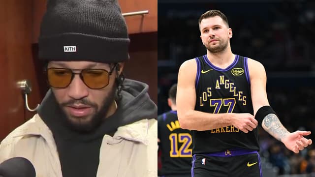 Jalen Brunson Stills Finds Luka Doncic's Lakers Transition "Weird"