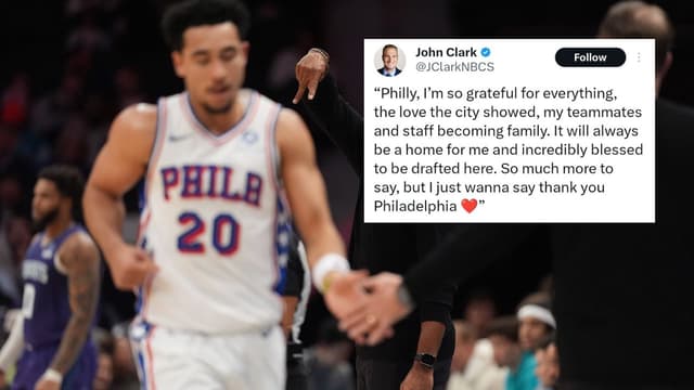 Jared McCain Pens Down Emotional Letter To 76ers, Bidding Farewell