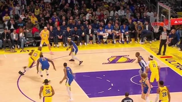 LeBron James Nearly Broke Draymond Green's Ankles