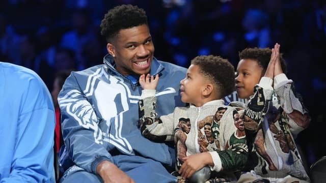Giannis Antetokounmpo Predicts His Son Will Dunk On Wemby In 20 Years