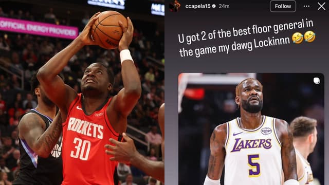 Clint Capela Takes Shots Back At Deandre Ayton Post Lakers Loss To Suns