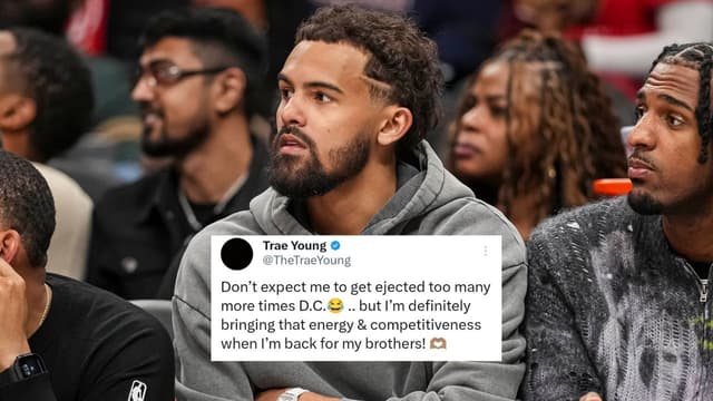 Trae Young Releases Statement Post Ejection From Wizards-Rockets
