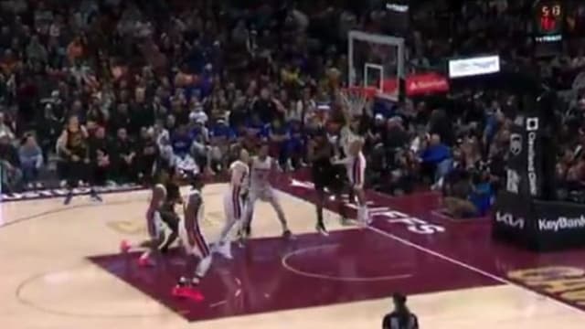 Cade Cunningham Blocks James Harden At The Rim