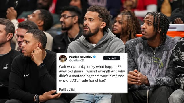 Patrick Beverley Reignites Beef With Trae Young Weeks After Young Getting Traded