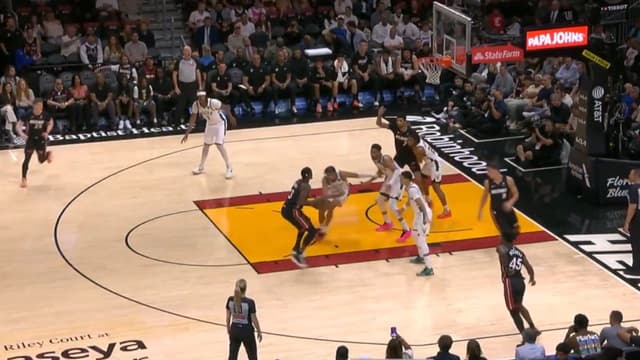 Bam Adebayo Drops Ousmane Dieng