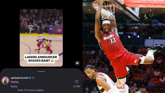 Donovan Mitchell Defends Bam Adebayo From Lakers Announcers' Diss