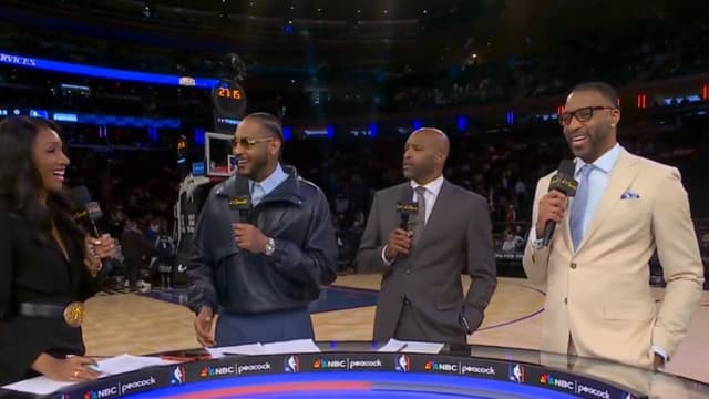 Carmelo Anthony Commends Bam Adebayo For His 83 Points