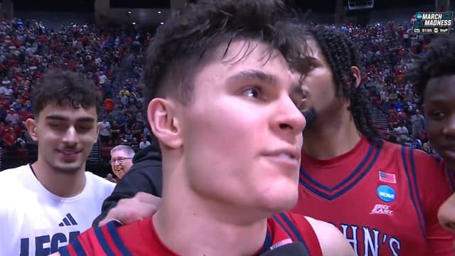 Dylan Darling On What Rick Pitino Said To Him Prior To His Game-Winner Over Kansas