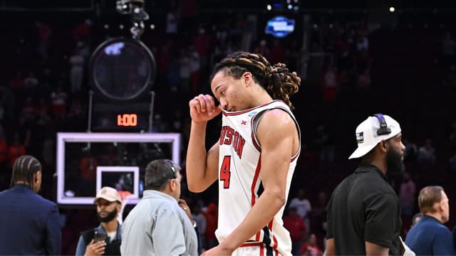 Houston's Kingston Flemings In Tears After Sweet 16 Exit