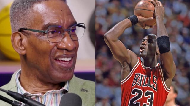 Michael Jordan Stared At A Blank TV Before Hitting "The Shot" Vs Cavs, Says Howard White