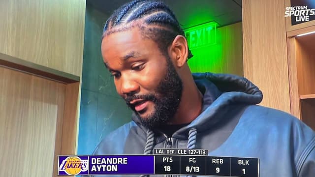 Deandre Ayton Says He "Missed" The Energy The Lakers Are Currently Exuding