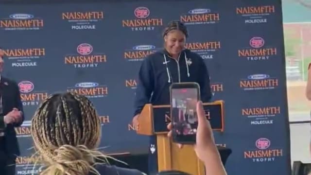 Sarah Strong Wouldn't Say Winning National Player Of The Year Is A "Dream Come True"