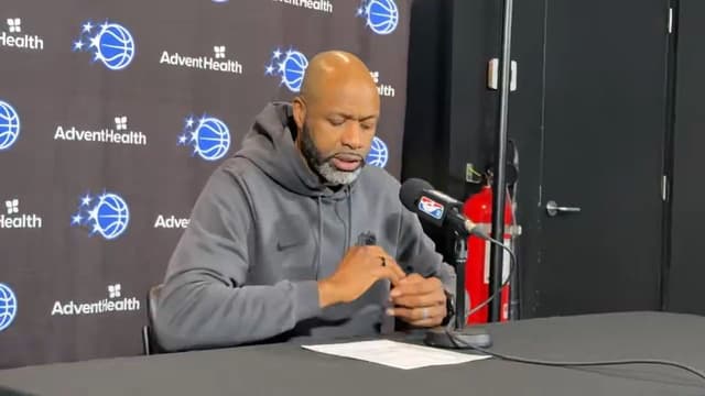 Jamahl Mosley Says Magic Fans Booed The Magic "Rightfully So" Vs The Hawks