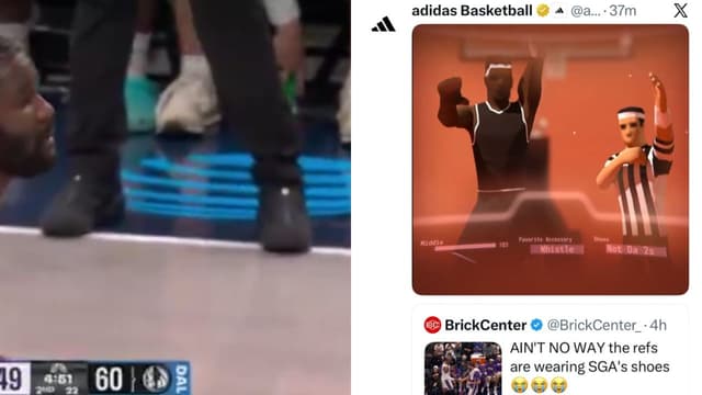 Adidas Basketball Uses Anthony Edwards Ad To Troll Refs Wearing SGA's Shoes