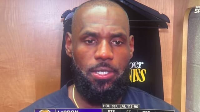 LeBron James Claims Lakers Aren't Comfortable Despite 3-1 Lead