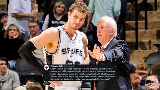 Tiago Splitter Gushes Over Gregg Popovich In His Bulls Press Conference