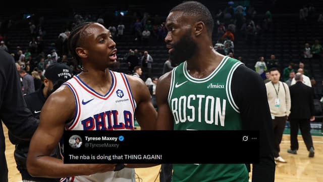 Tyrese Maxey Speaks On The Jaylen Brown Trade