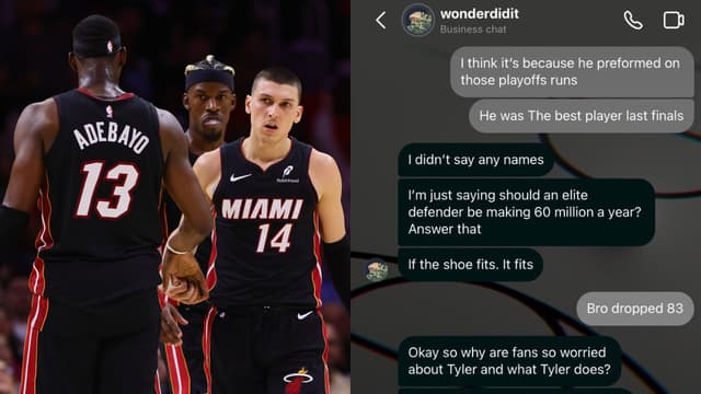 Tyler Herro Takes Shots At Bam Adebayo