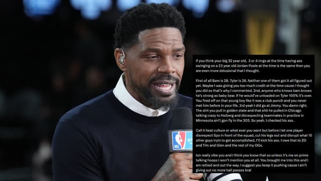 Udonis Haslem Goes Off On Draymond Green After Being Called Out Amid Herro-Bam Debacle
