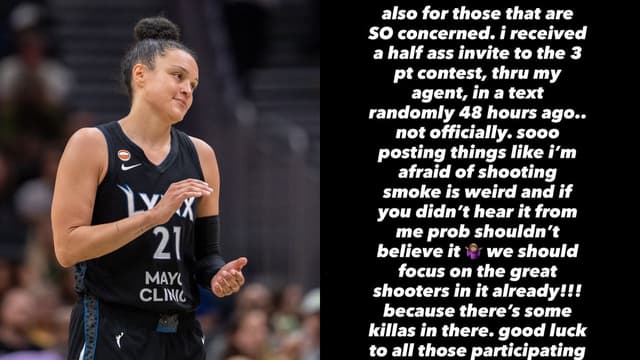 Kayla McBride On Not Fully Being Invited to the WNBA 3-Point Contest