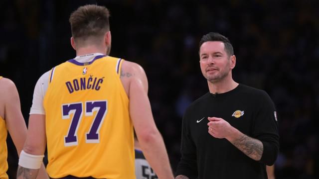 JJ Redick Can't Contain His Excitement Over Coaching Luka Doncic