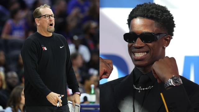 Nick Nurse On What Surprised Him The Most About VJ Edgecombe