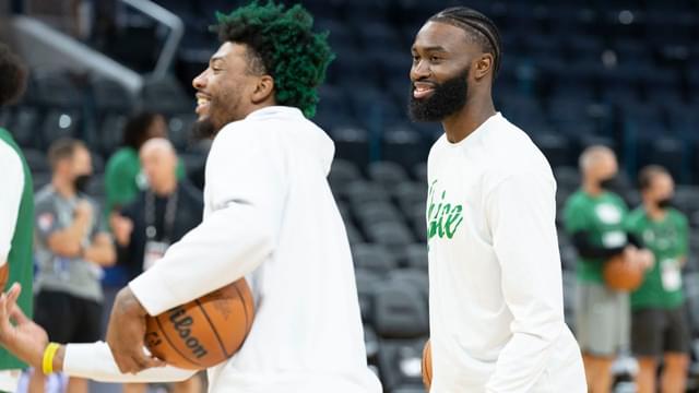 Jaylen Brown Lets Out His True Emotions Toward Seeing Marcus Smart On The Lakers