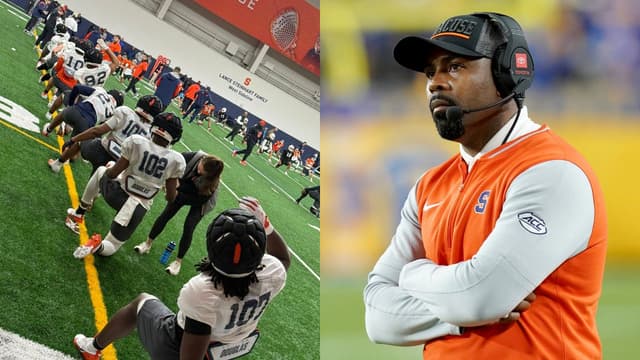 Fran Brown Makes Syracuse Players Earn Jersey Numbers