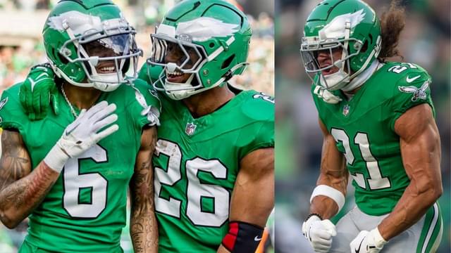 Eagles Bringing Back Kelly Green Jerseys for Week 8 Clash With Giants