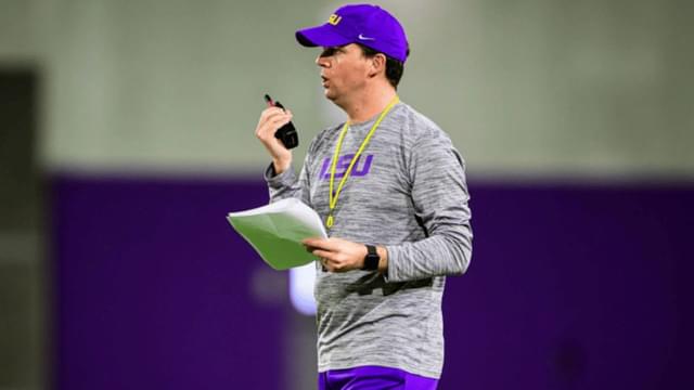 LSU Fires Offensive Coordinator Joe Sloan After Texas A&M Loss