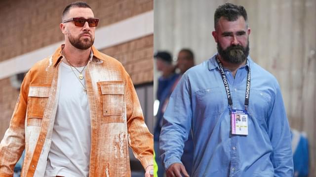 Jason Kelce Admits He Steals Travis Kelce’s Clothes After Viral Fendi Outfit