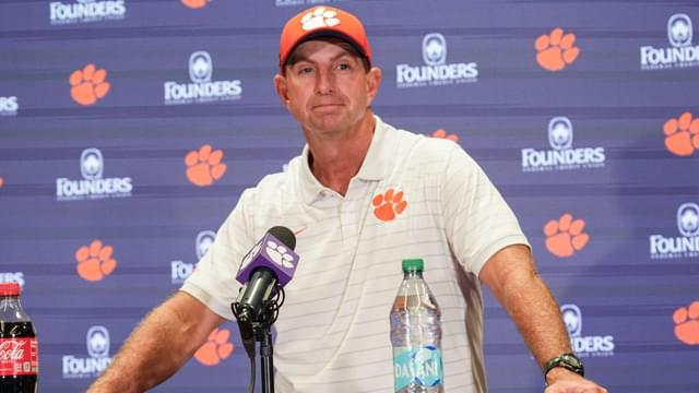 Dabo Swinney Jokes Clemson AD Could Fire Him After Duke Loss