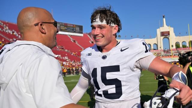Drew Allar Opens Up on James Franklin Leaving for Virginia Tech