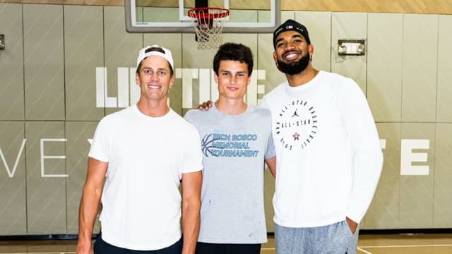 Is Tom Brady’s Son NBA-Bound? Viral Karl-Anthony Towns Photos Spark Recruiting Frenzy