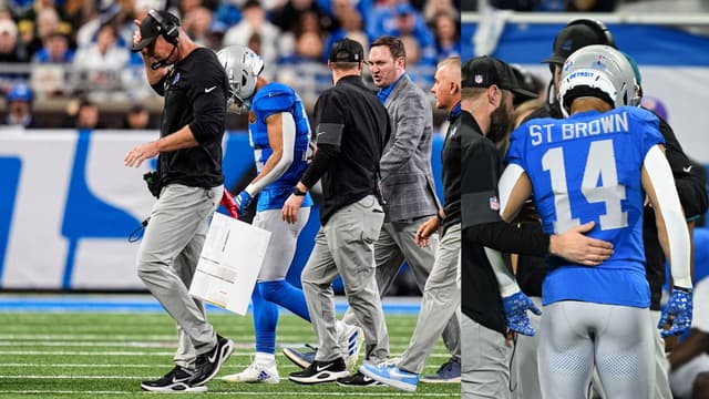 Amon-Ra St. Brown Expected Back Soon After Ankle Injury vs. Packers