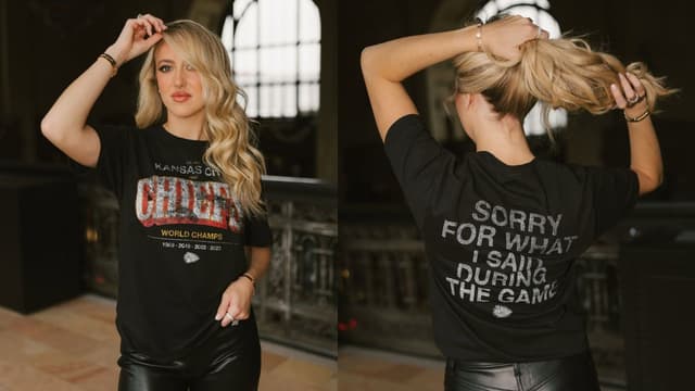 Brittany Mahomes Announces New Chiefs-Themed Merch After Viral Clip