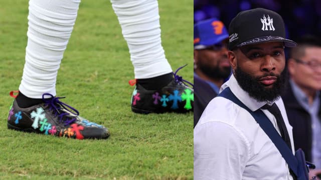 Odell Beckham Jr. Sells His Iconic Chrome Hearts Cleats for $50K