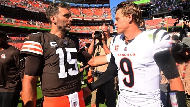 Joe Burrow on Joe Flacco: “He’s Playing Great, Fun to Be Around”