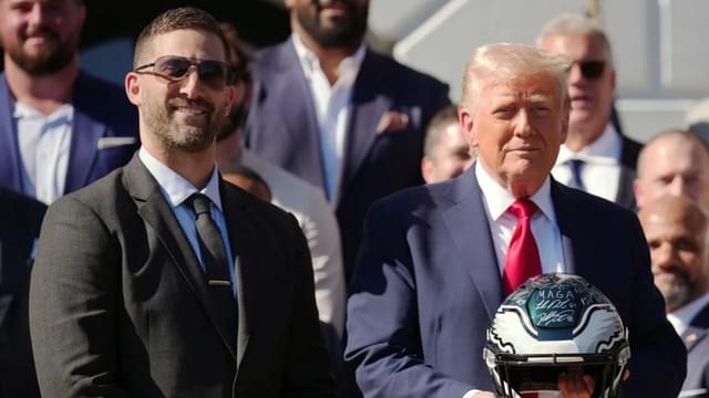 Donald Trump Says Eagles’ Nick Sirianni Would Make a “Great President”