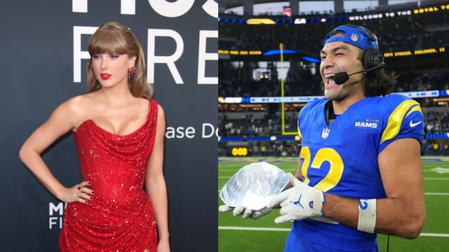 Puka Nacua Jokes Taylor Swift Is Why the Chiefs Missed the Playoffs