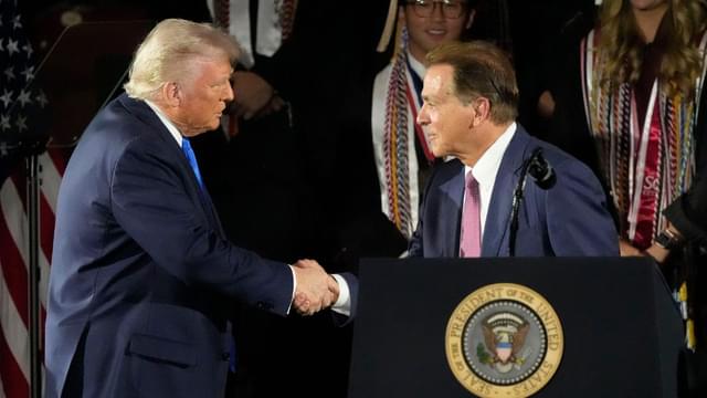 Donald Trump Calls for Nick Saban to Oversee College Sports Amid NIL Concerns